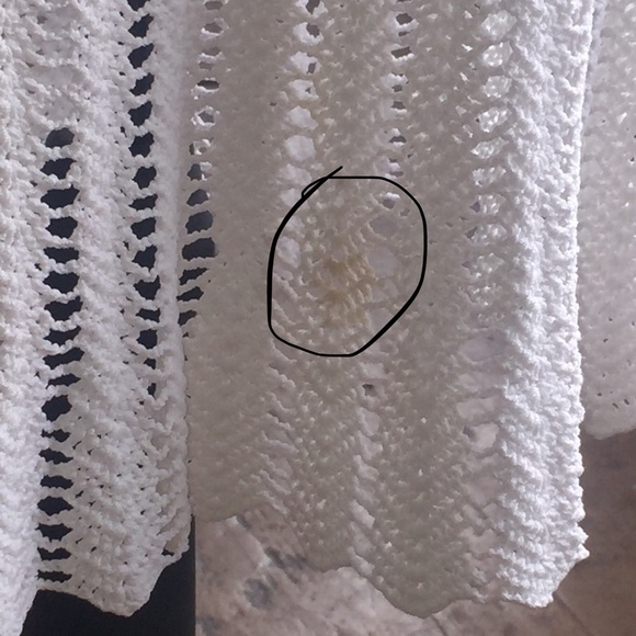 Catherine Malandrino white stretchy lace mesh dress - Picture 9 of 9